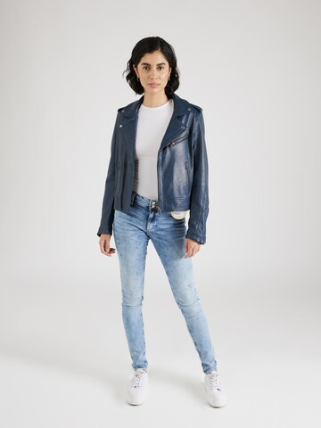 Skinny Jean 'Sadie' QS en bleu