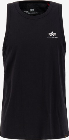 ALPHA INDUSTRIES Shirt in Black: front