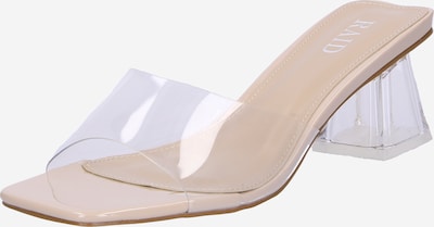 Raid Sapato aberto 'ELVIRA' em nude / transparente, Vista do produto