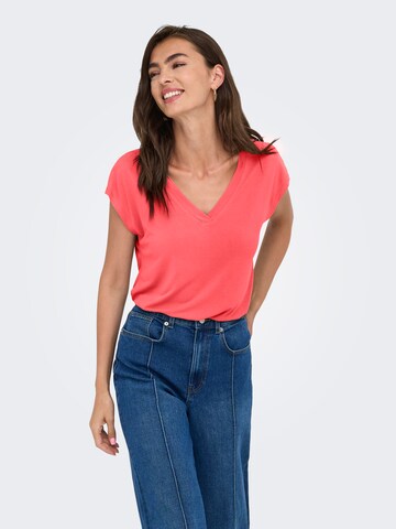 ONLY Shirt 'ONLFree' in Orange: front