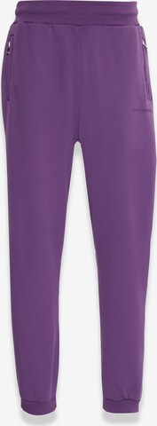 Effilé Pantalon 'Bazix Republiq' Dropsize en violet : devant
