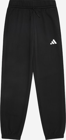 juoda ADIDAS SPORTSWEAR Siaurėjantis Sportinės kelnės: priekis