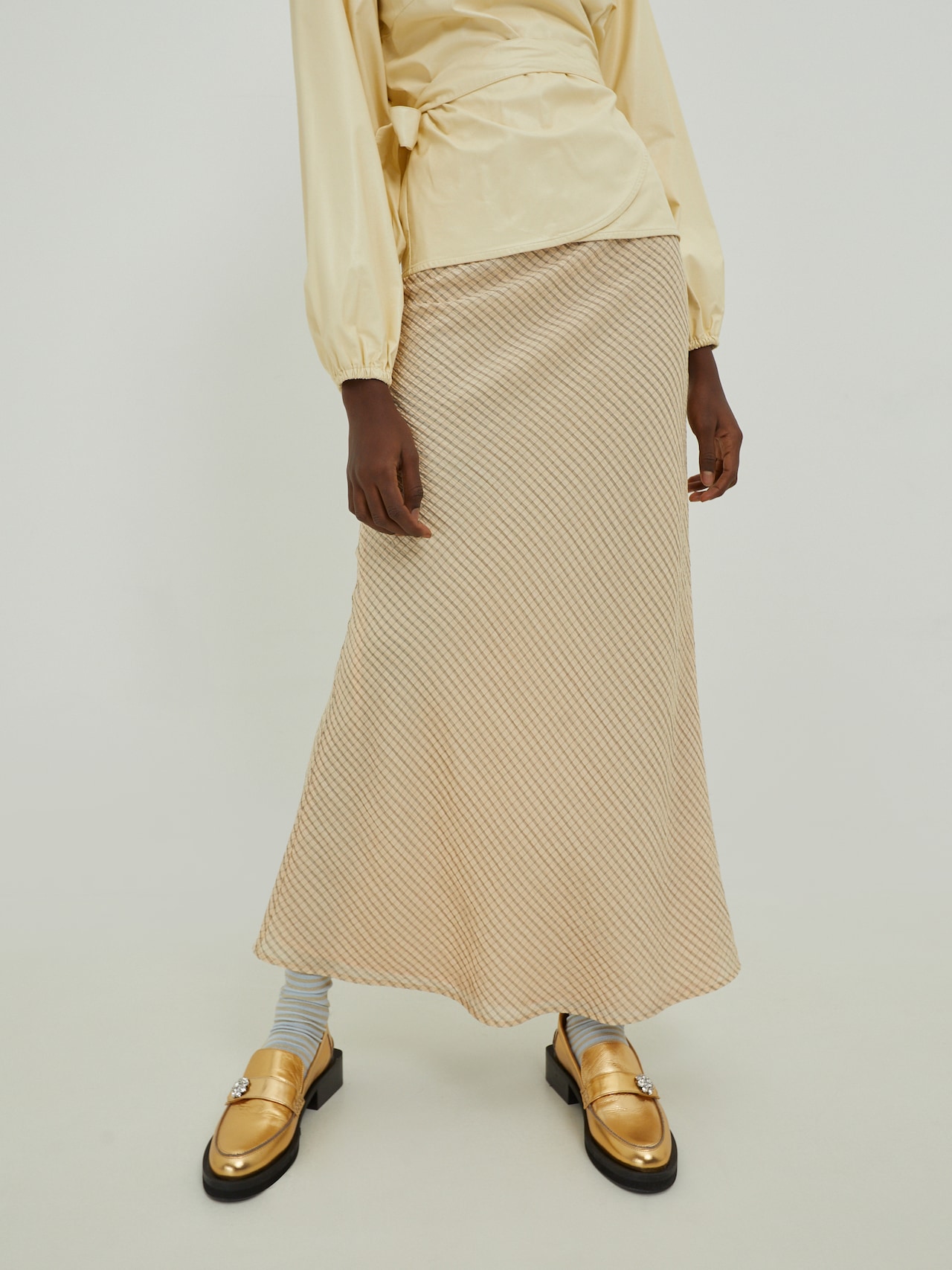 EDITED Producten Rok 'Samira' Beige