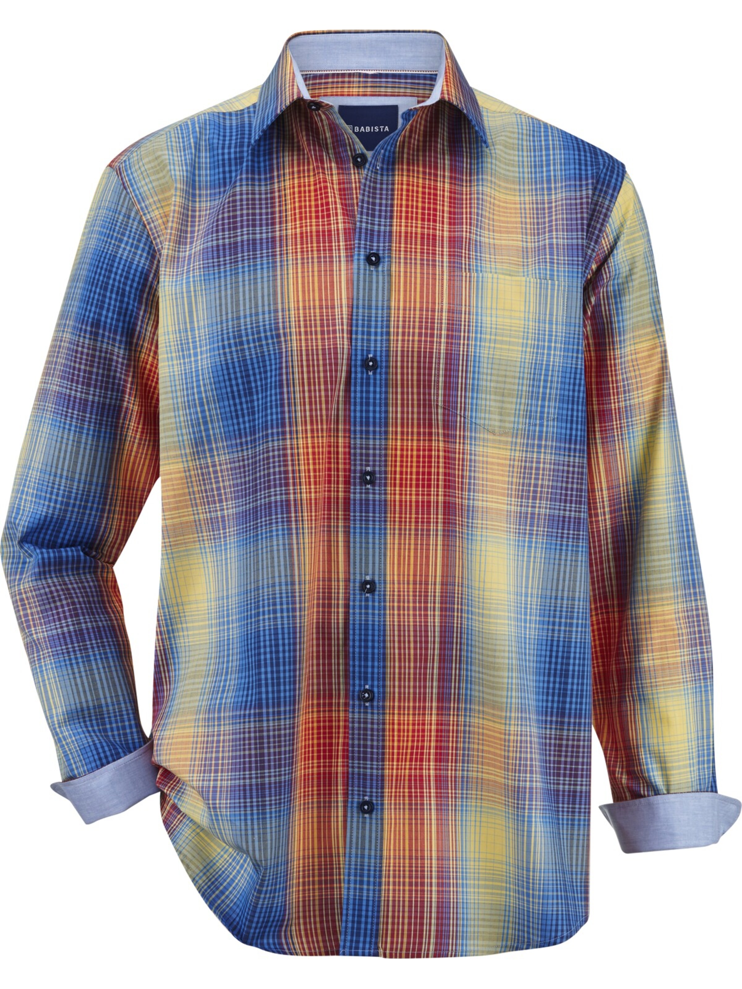 BABISTA Regular fit Button Up Shirt ' Milanzaro ' in Mixed colors: front