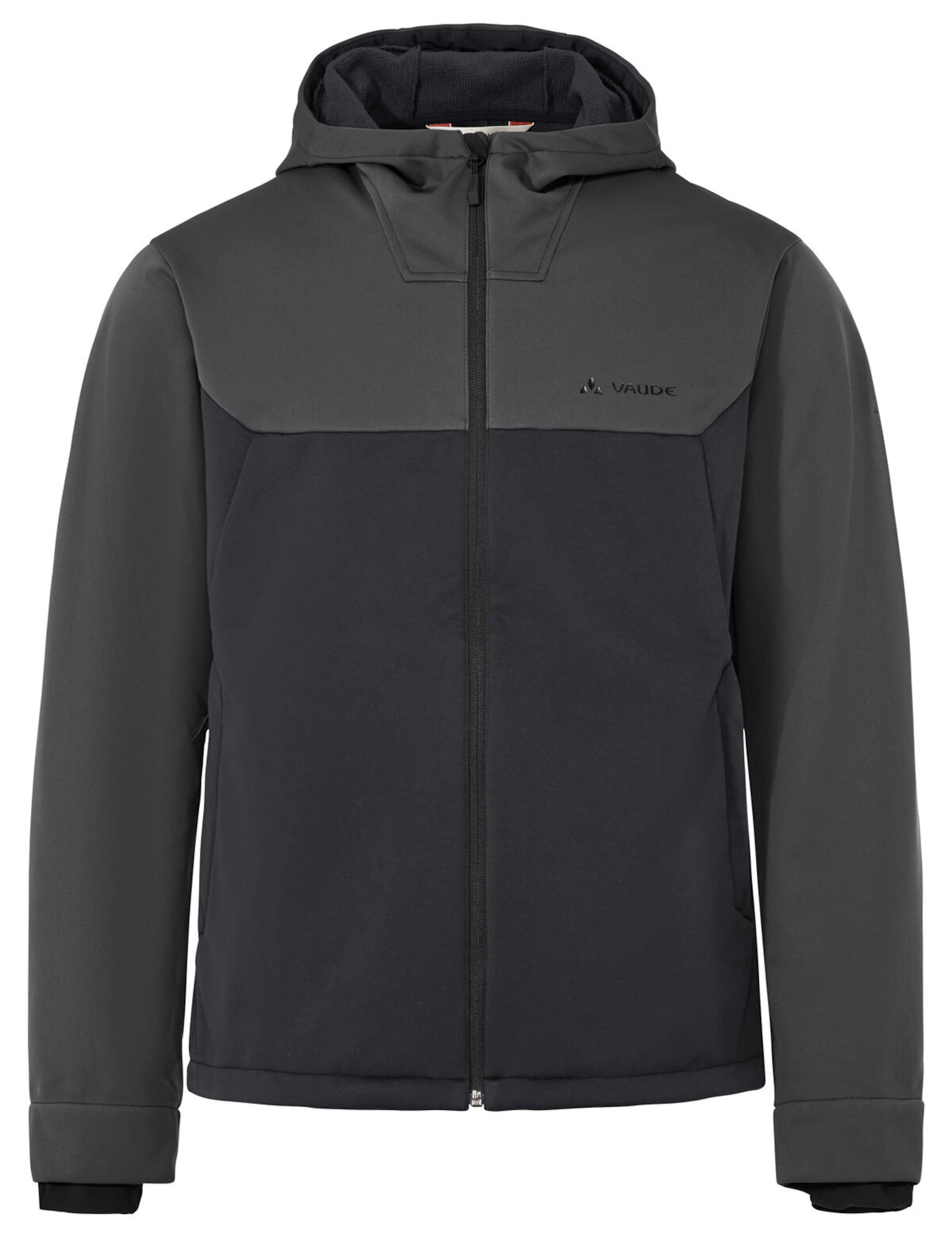 VAUDE Outdoorjacke 'Qimsa' in Grau: Vorderseite