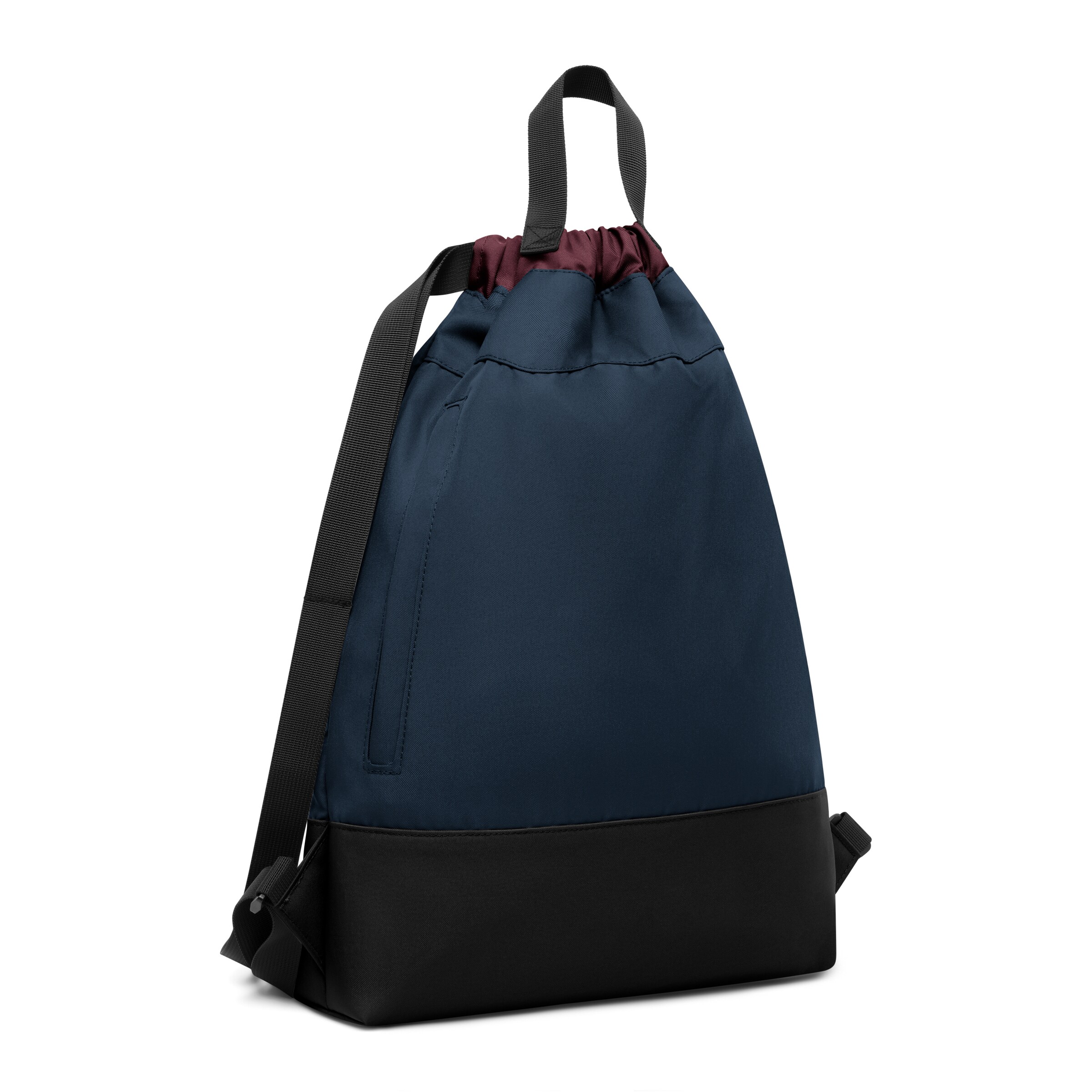 LARKSON Gym bag 'No 7' in Blue: side