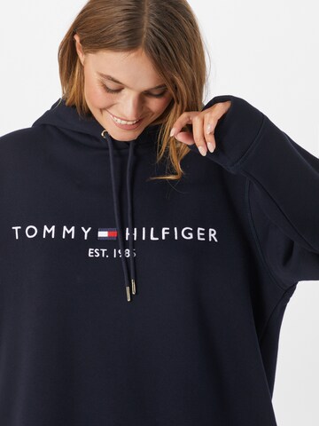 Tommy Hilfiger Curve Sweatshirt i blå