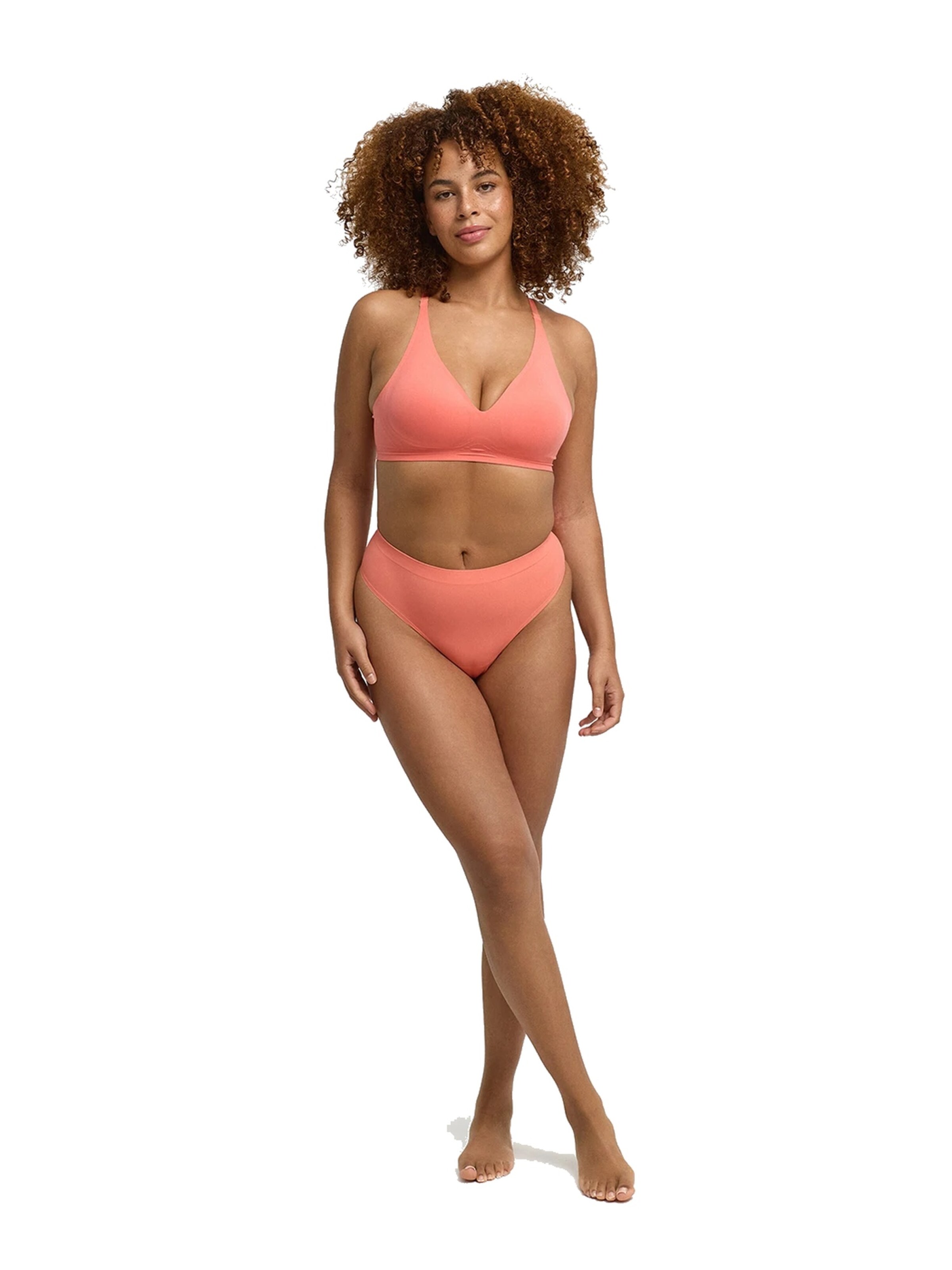 cfab (formerly creamy fabrics) Push-up BH 'Comfort Push-Up BH' in Oranje