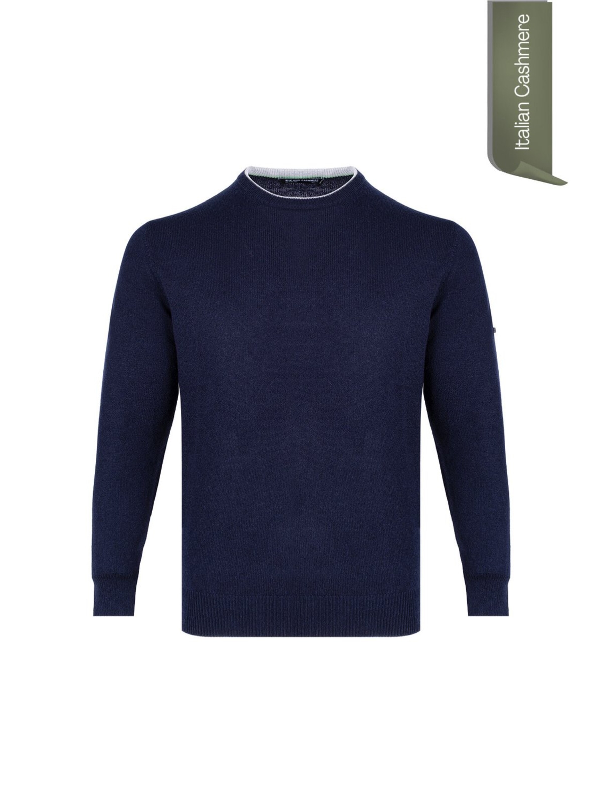 SILK & CASHMERE Gebreid vest in Blauw