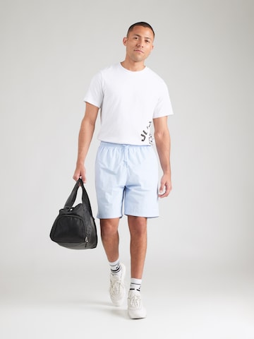 Nike Sportswear - Loosefit Calças 'CLUB' em azul