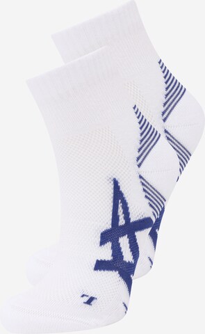 Chaussettes de sport ASICS en blanc : devant