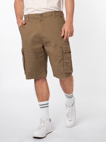 Sublevel Loosefit Shorts in Braun: Vorderseite