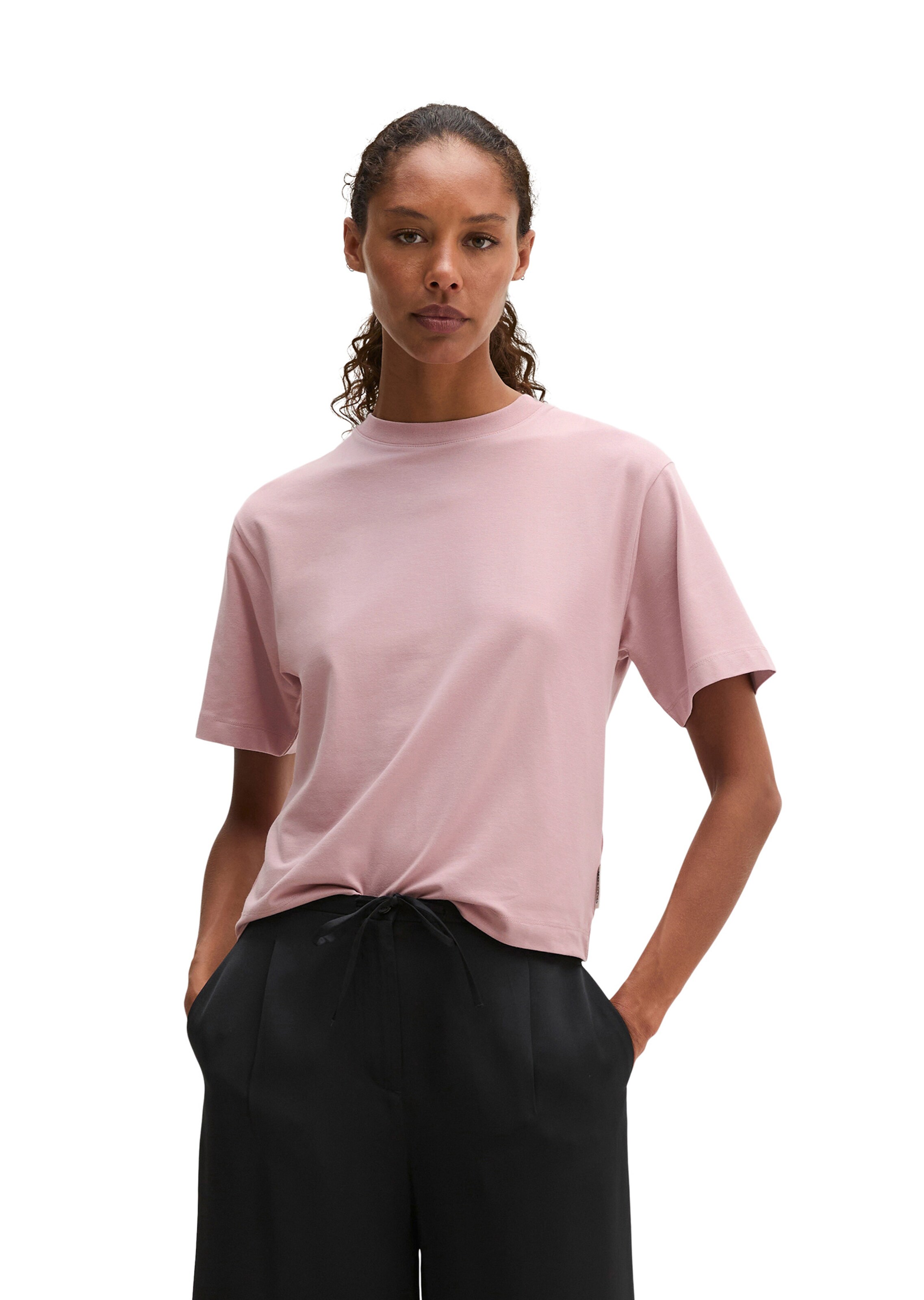 Marc O'Polo Shirt in Lila: voorkant