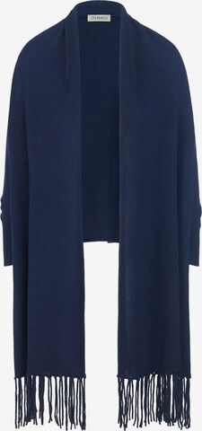 Uta Raasch Gebreid vest in Blauw: voorkant