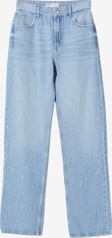 Regular Jean Bershka en bleu : devant