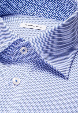 Coupe regular Chemise business 'SMART ESSENTIALS' SEIDENSTICKER en bleu