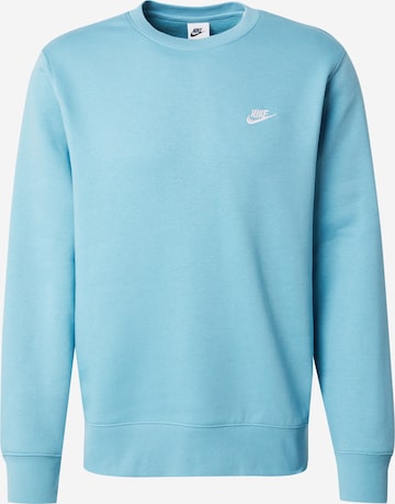 Sweat-shirt 'CLUB' Nike Sportswear en vert : devant