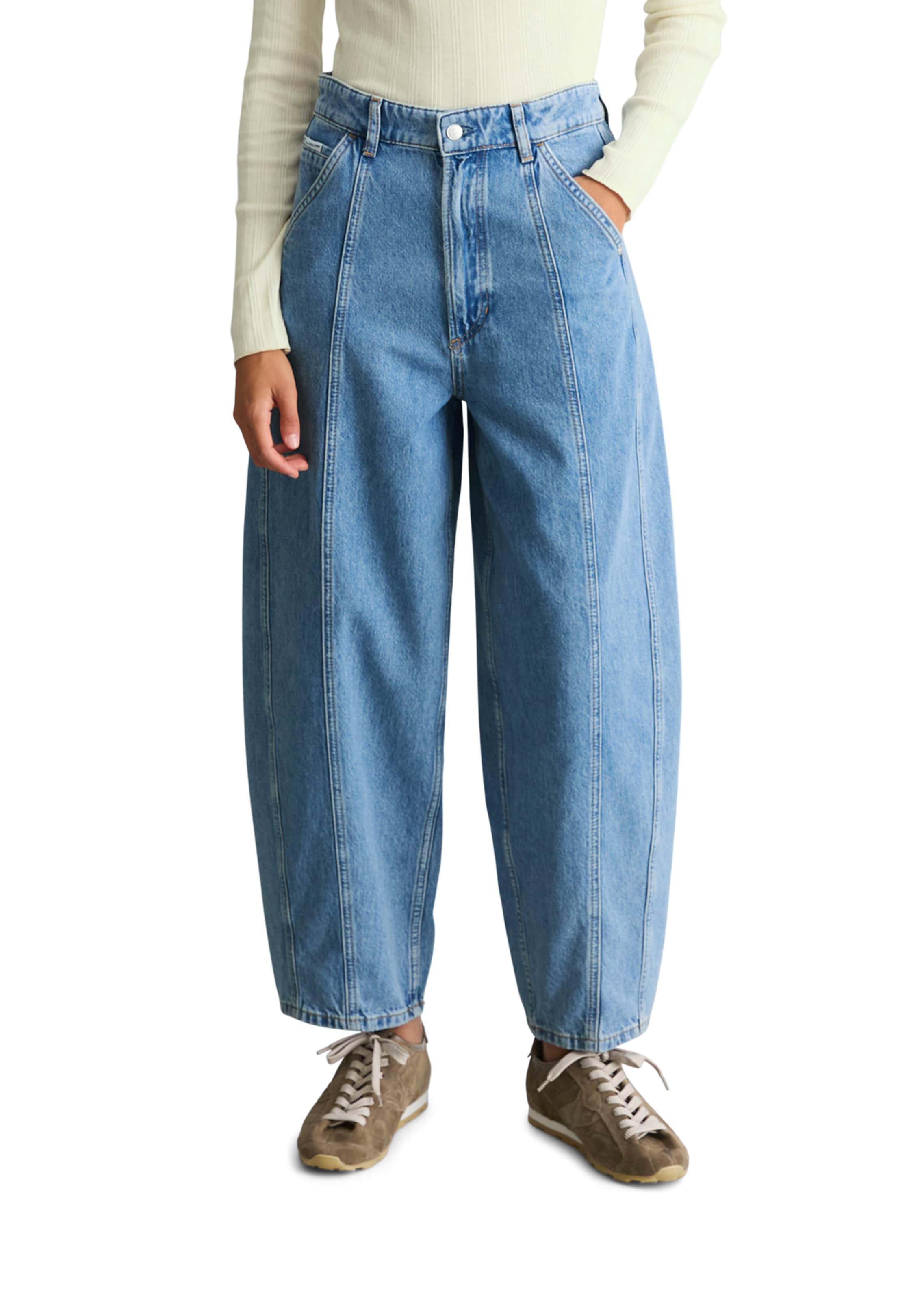 Marc O'Polo DENIM Vat Jeans 'Enni' in Blauw: voorkant