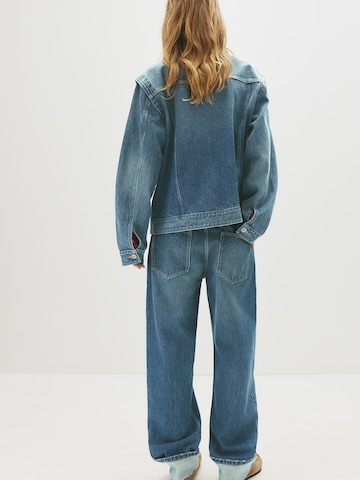 Pull&Bear Prechodná bunda - Modrá