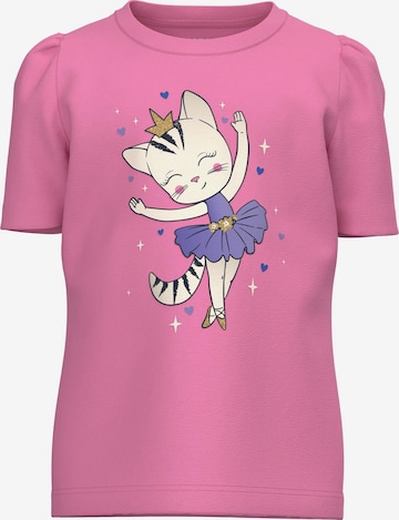 NAME IT - Camiseta 'KATE' en rosa: frente