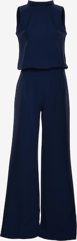 made of emotion - Jumpsuit en azul: frente