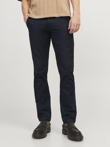 JACK & JONES regular Bukser i sort: forside