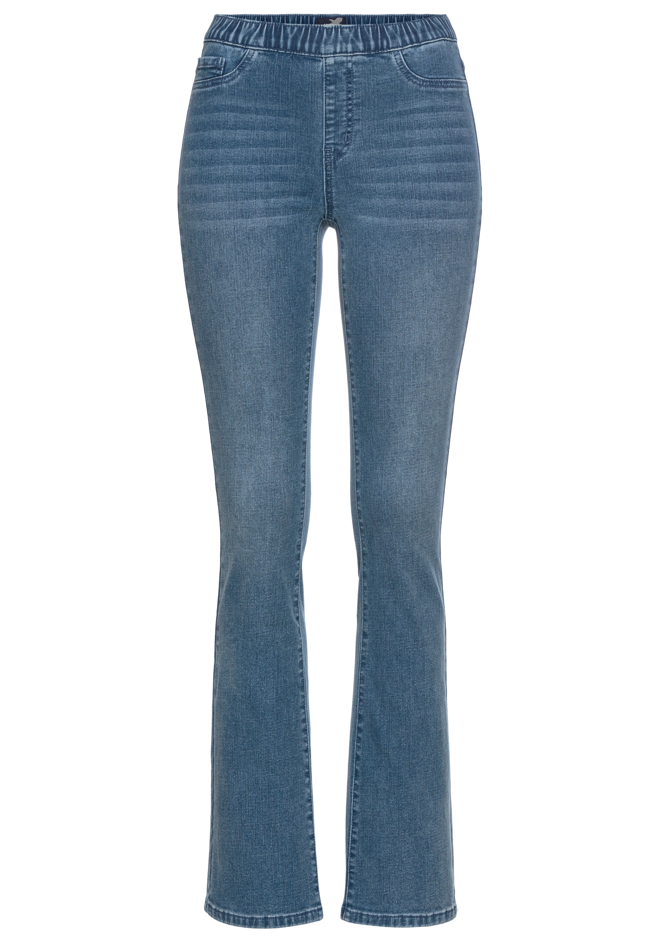 ARIZONA Bootcut Jeans in Blau: Vorderseite