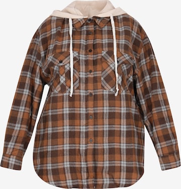 elmwood - Casaco meia-estação em castanho: frente