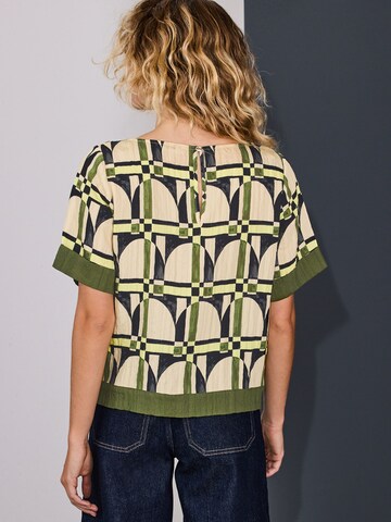 Chemisier Next en mélange de couleurs