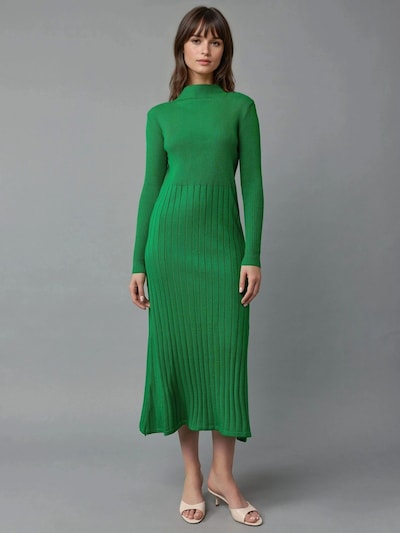 My fashion Robes en maille en XS-XL en vert, Vue avec produit