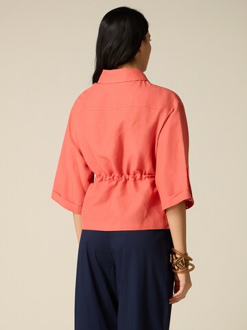 Camicia da donna di oltre in arancione