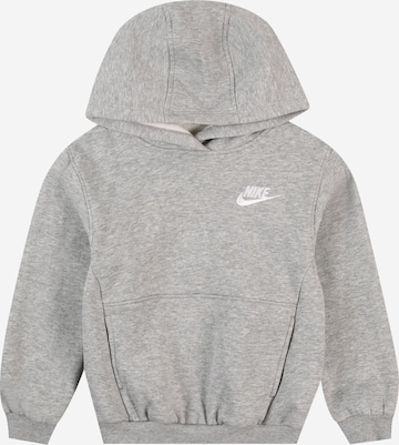 Nike Sportswear - Sweatshirt 'CLUB FLEECE' em cinzento: frente