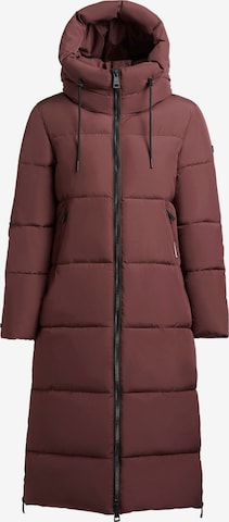 Manteau d’hiver 'Silene' khujo en rouge : devant