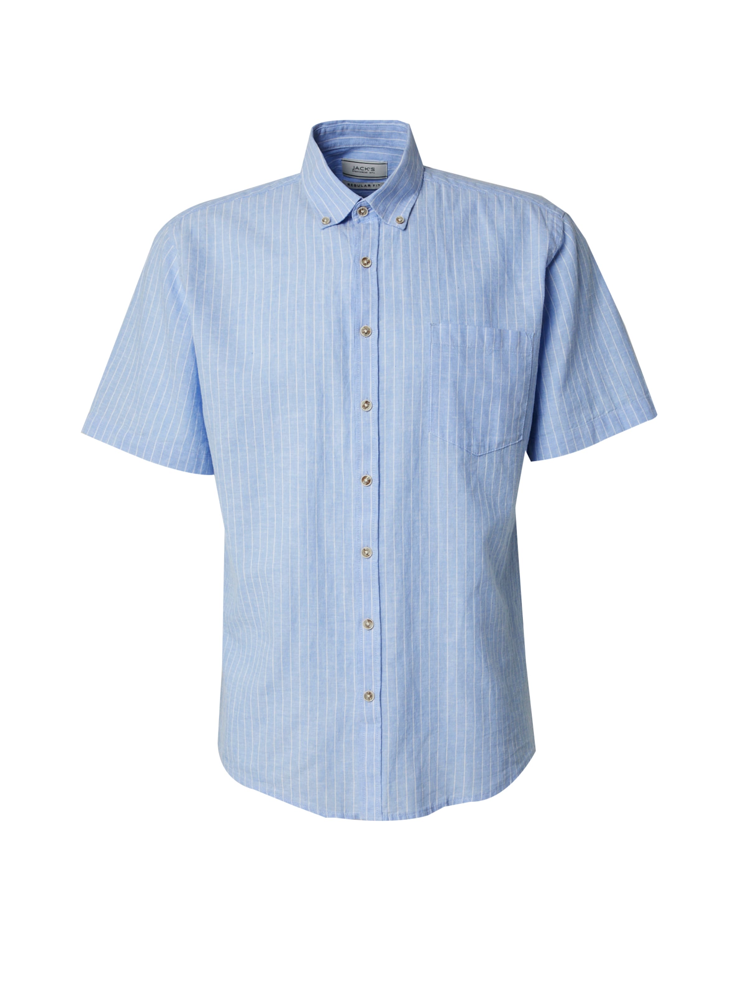 Jack's Mugav suurus Triiksärk, värv sinine: eest vaates