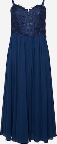 My Mascara Curves Evening Dress in Blue: front