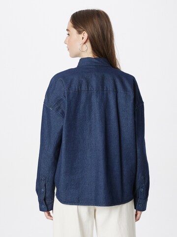 TOM TAILOR Blouse in Blue