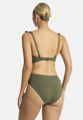 SEA LEVEL Bikinihose 'Essentials' in Grün