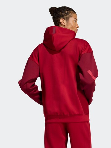 ADIDAS SPORTSWEAR Sportsweatjacke 'Z.N.E.' in Rot