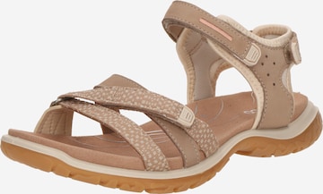 Sandales de randonnée 'Offroad Roam' ECCO en beige : devant