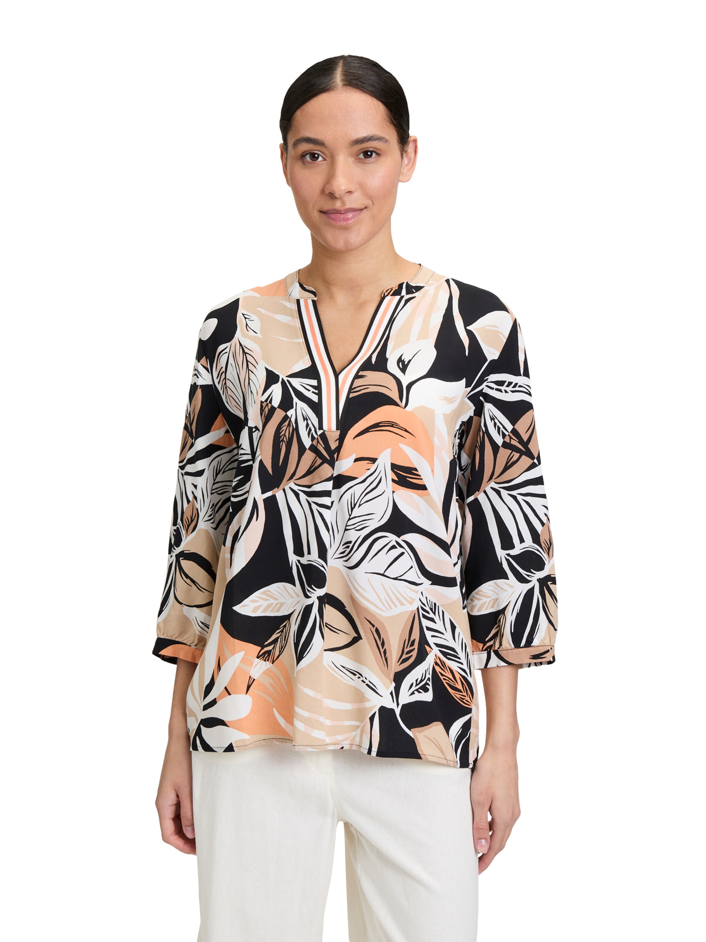 Camicia da donna di Betty Barclay in marrone: frontale