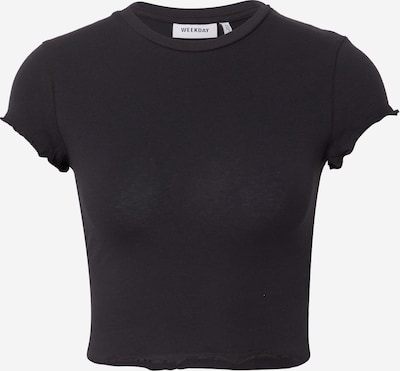 WEEKDAY Shirt 'Viola' in schwarz, Produktansicht