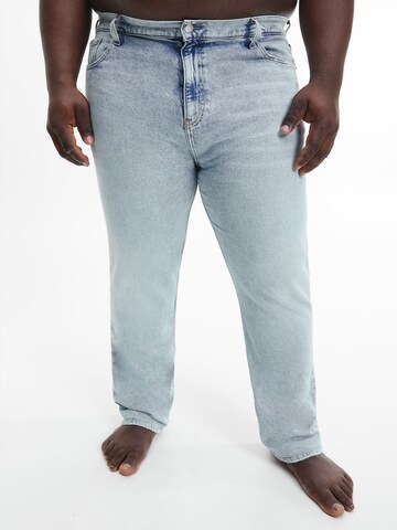 Calvin Klein Jeans Plus Szabványos Farmer - kék: elől