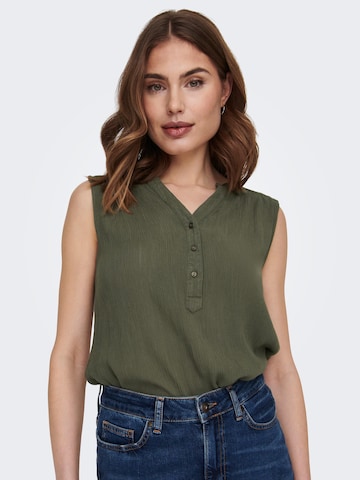 Camicia da donna 'Jette' di ONLY in verde