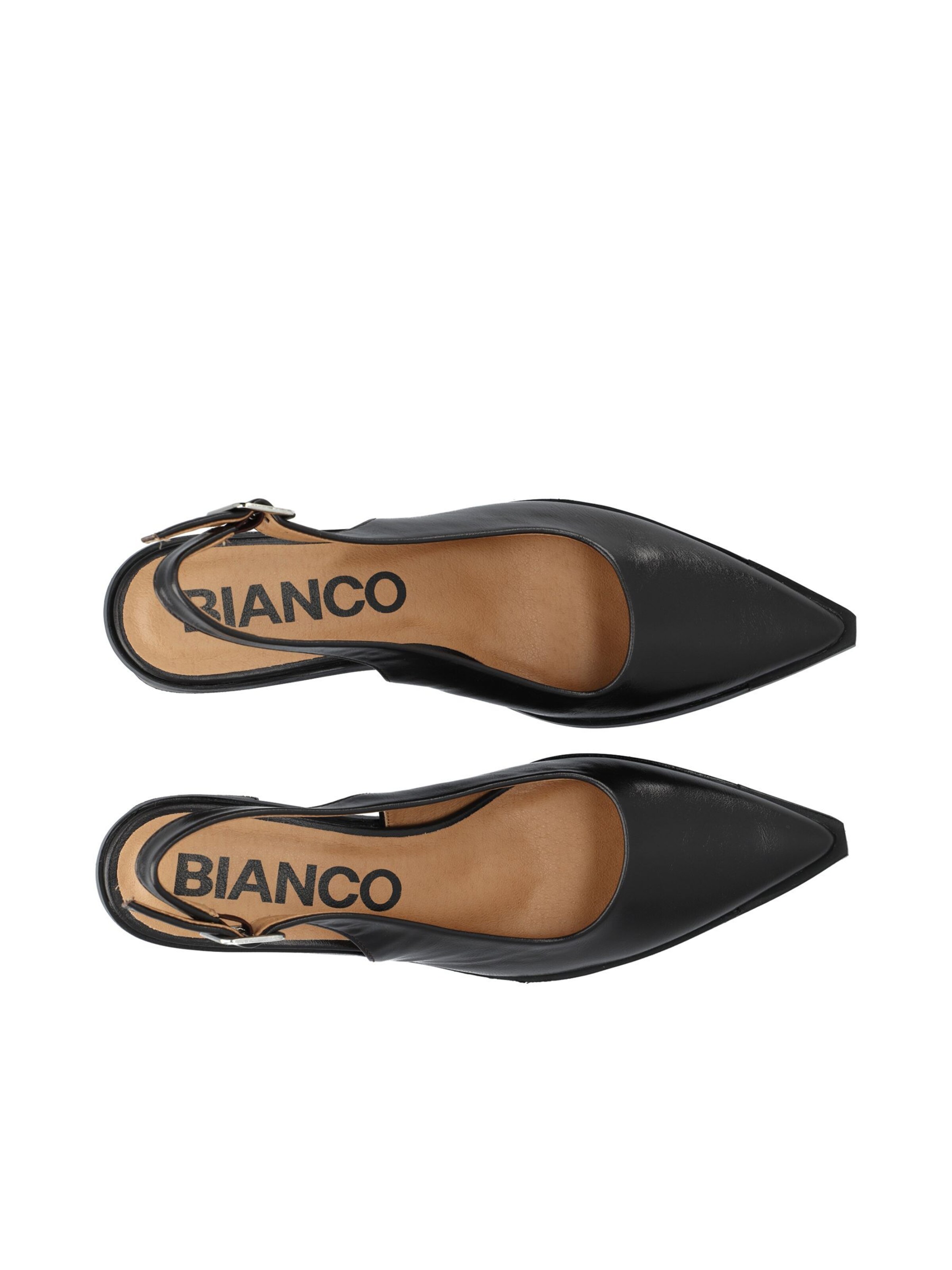 Bianco - Zapatos destalonado 'LEONORA ' en marrón