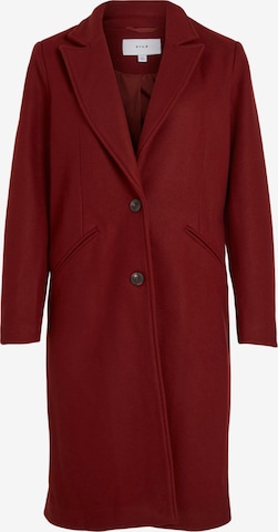 VILA Between-Seasons Coat 'Valji' in Red: front