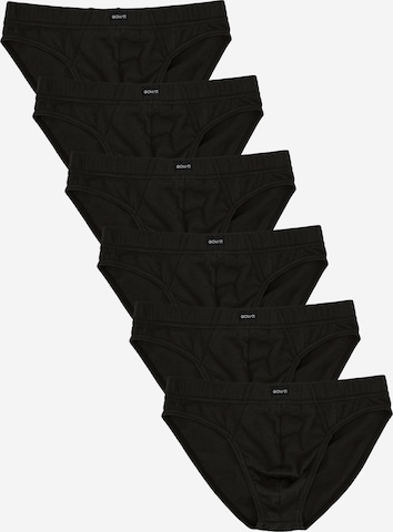 Gomati Panty 'Jersey Line' in Black: front