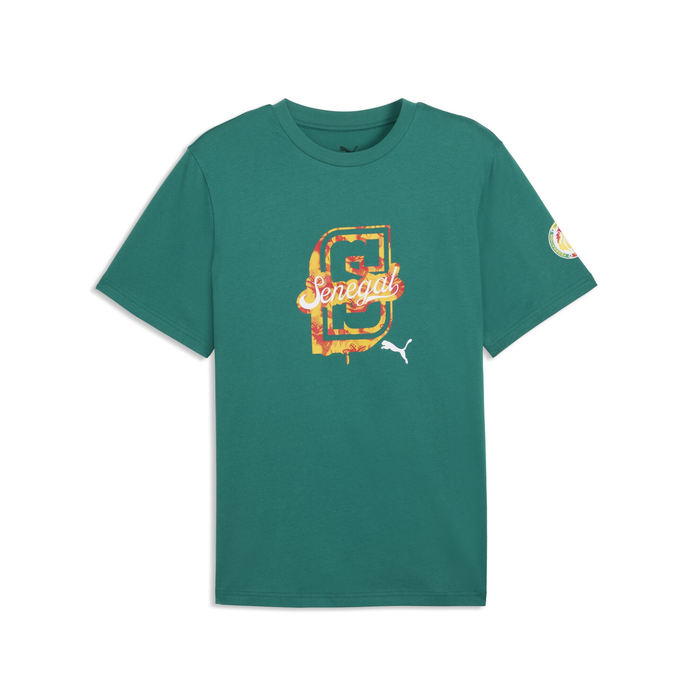 PUMA Jersey 'Senegal' in Green: front