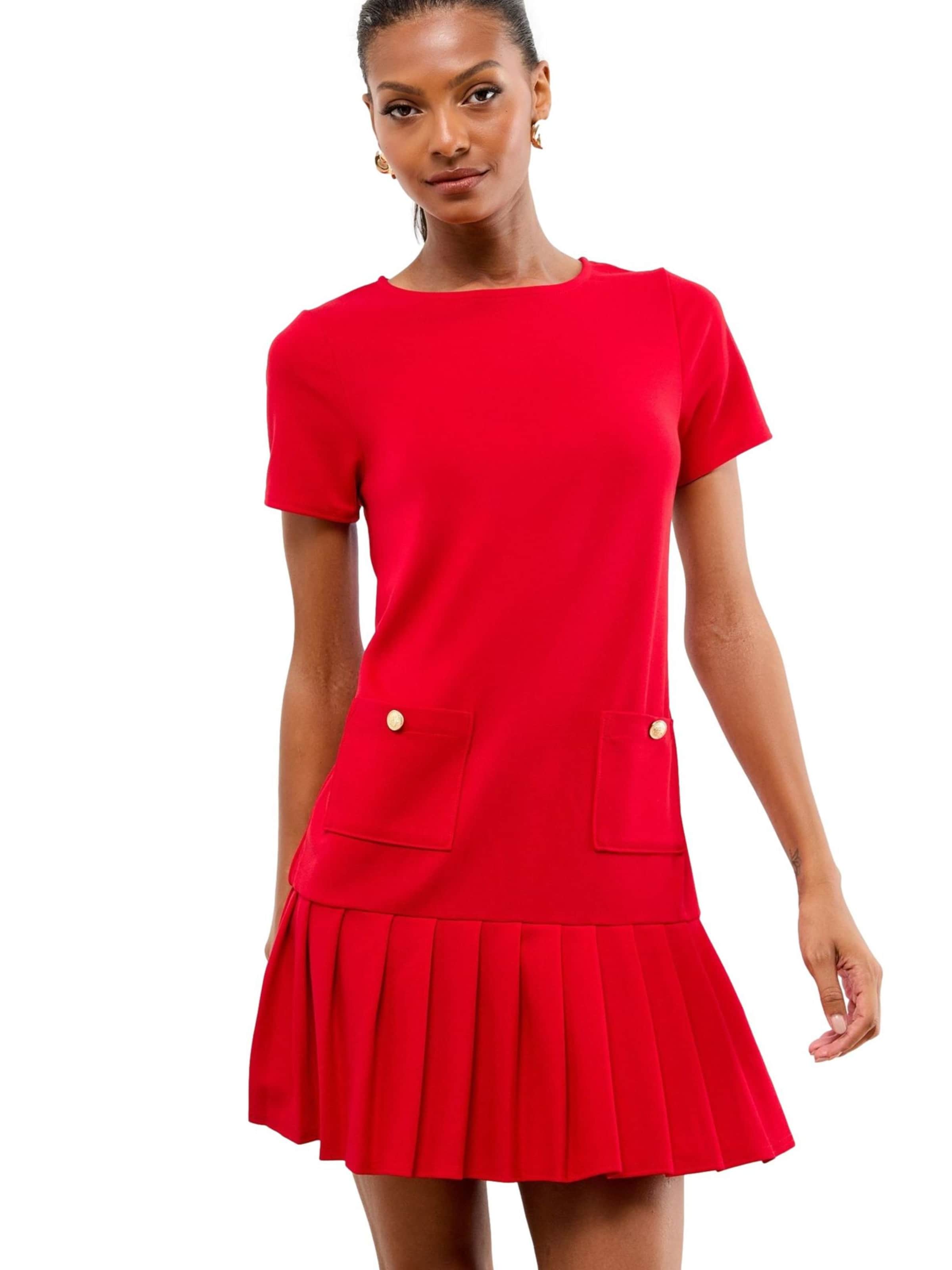 Robe 'Military' Lipsy en rouge : devant