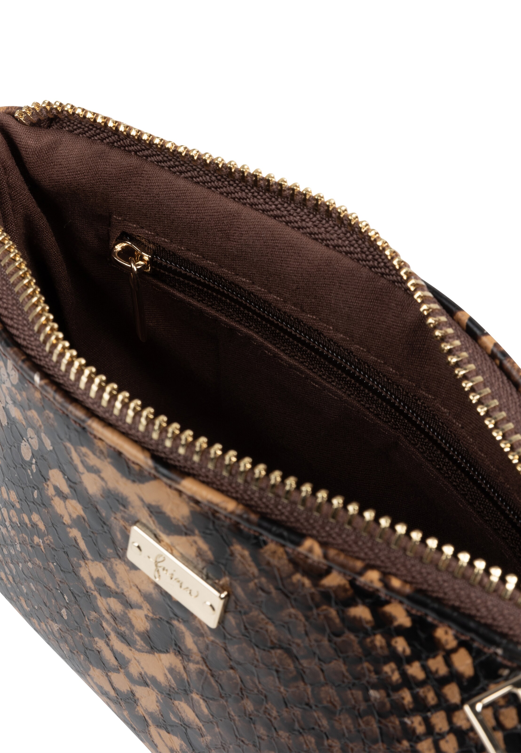 faina Kosmetiktasche in Braun