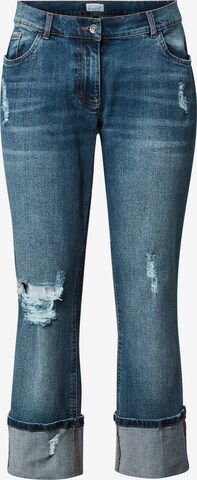 Angel of Style Regular Jeans in Blauw: voorkant